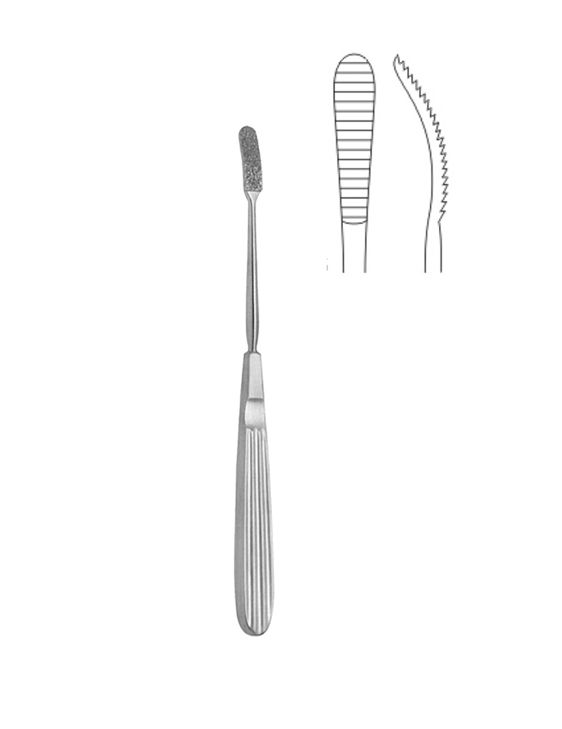 AUFRICHT Nasal Rasps Pushing cut 21 cm