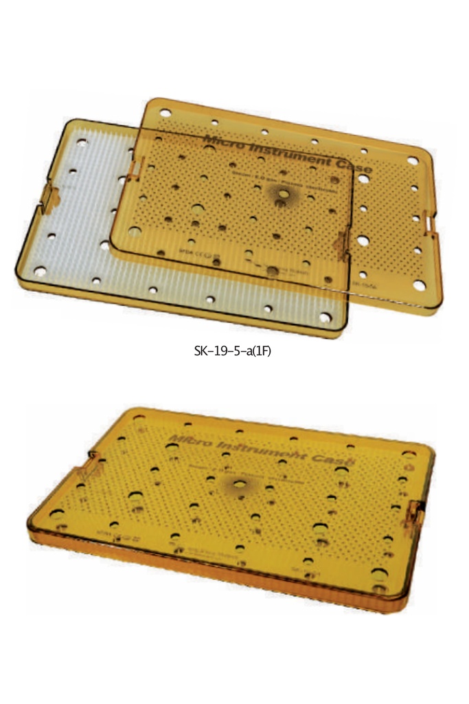 Micro Instrument One Floor Case, Size : 38(L) x 26(w) x 2.5(H)cm