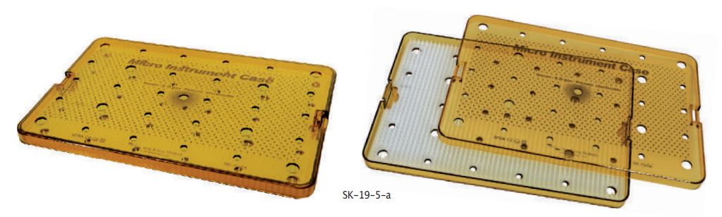 Micro Instrument One Floor Case, Size : 38(L) x 26(w) x 2.5(H)cm