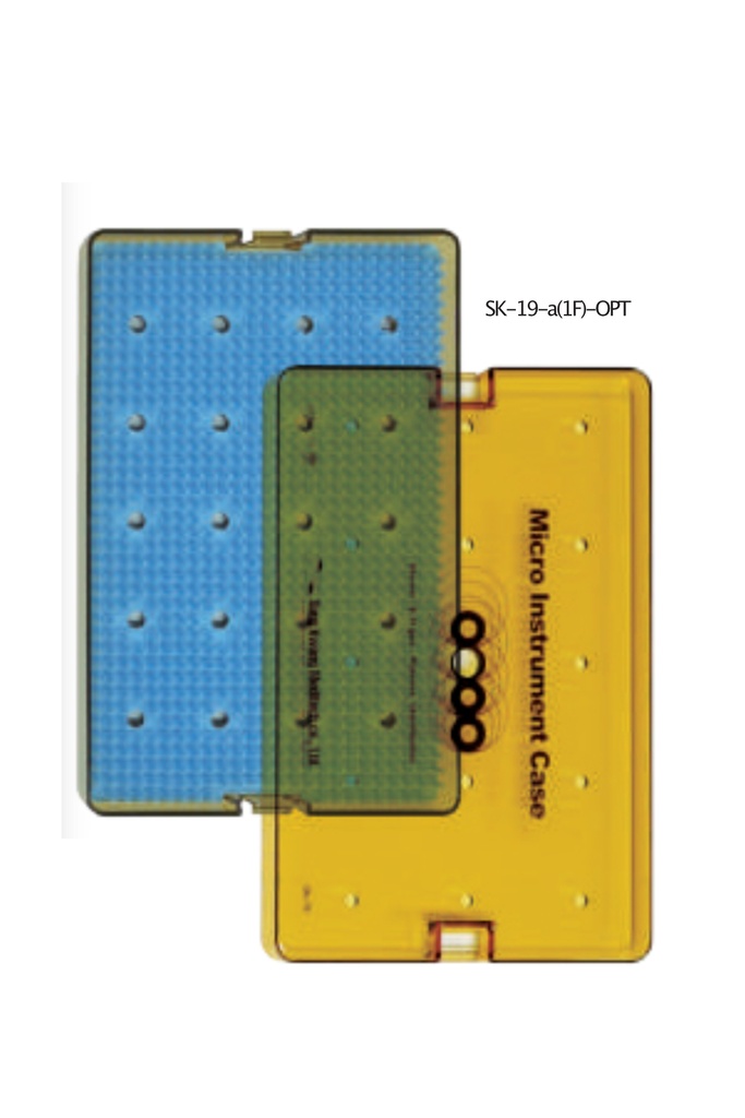 Ophthalmic Instrument Case, Size : 26(L) x 7(w) x 2.5(H)cm