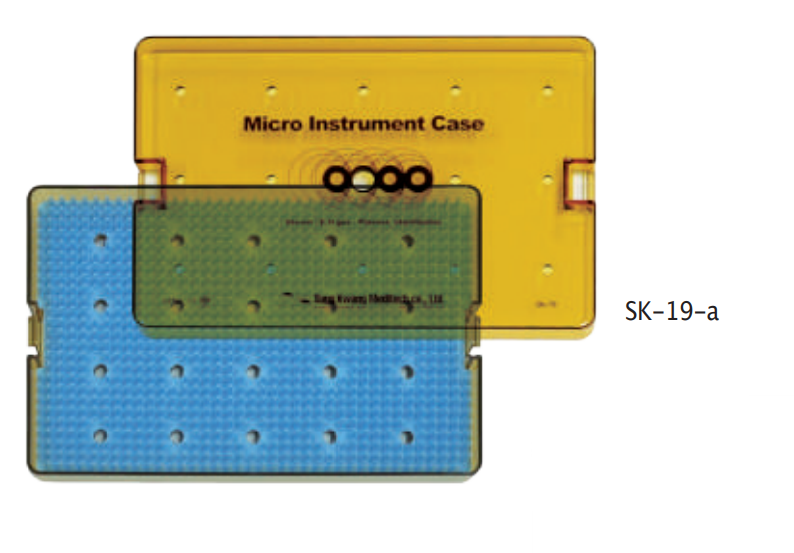 Ophthalmic Instrument Case, Size : 26(L) x 7(w) x 2.5(H)cm