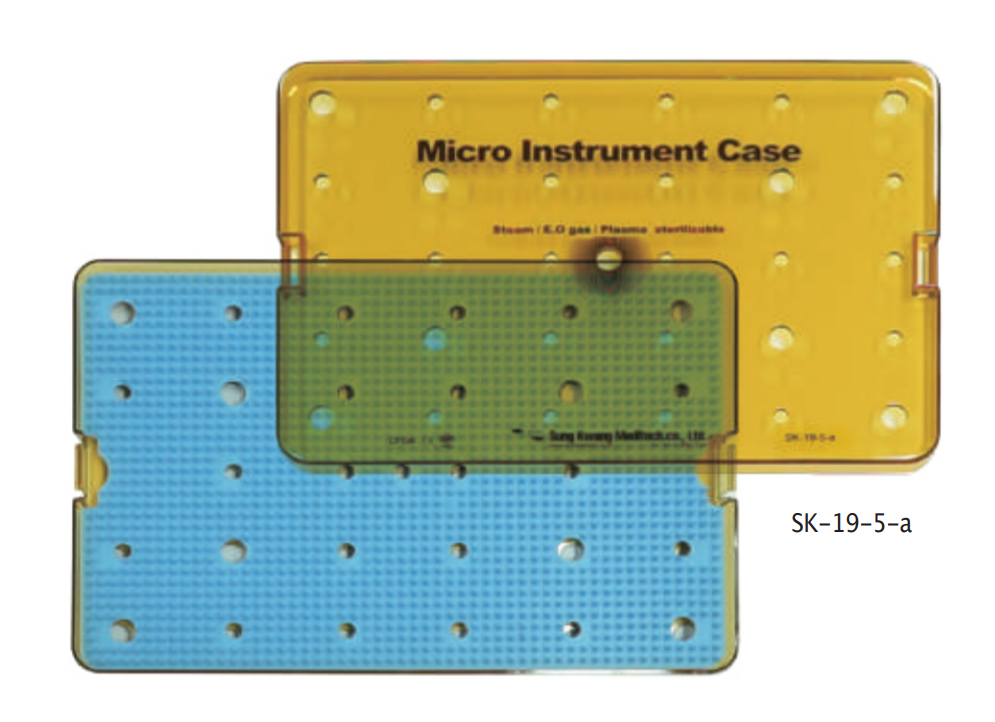 Ophthalmic Instrument Case, Size : 38(L) x 26(w) x 2.5(H)cm