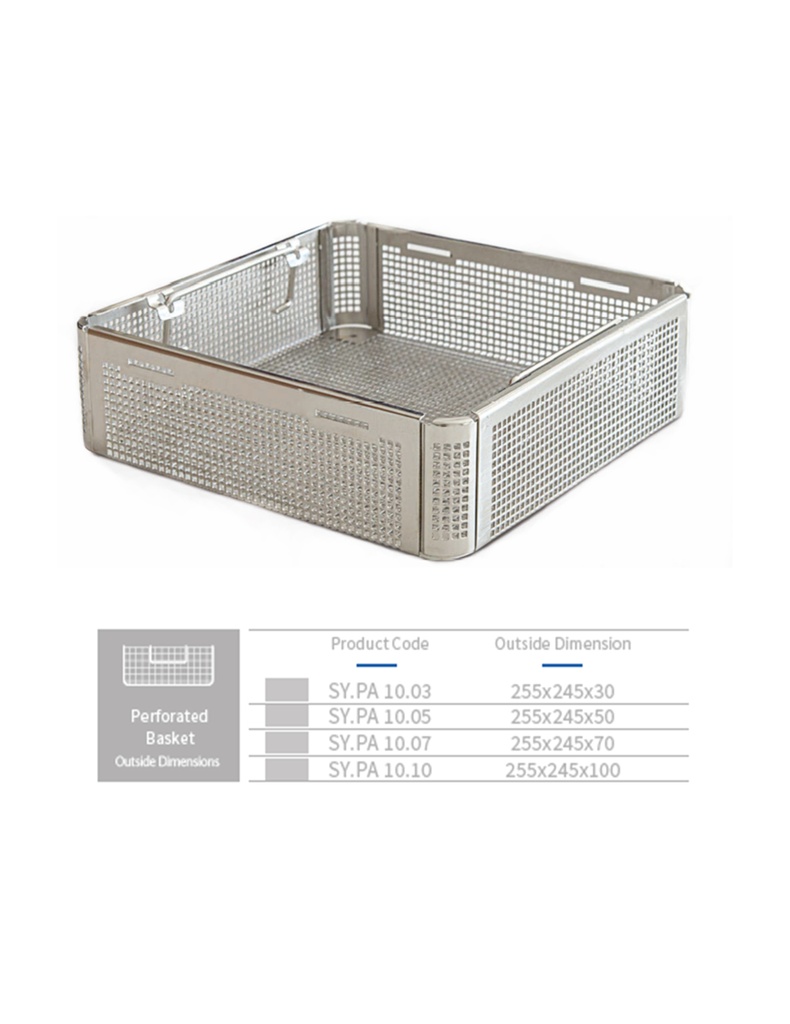 Perforated Basket 255x245x30