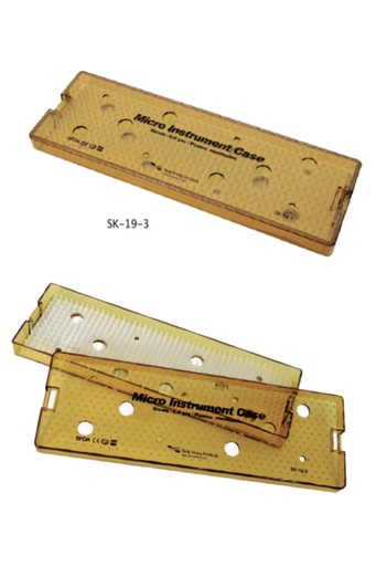 [SK-19-3] Micro Instrument One Floor Case, Size : 30(L) x 10(w) x 2.5(H)cm