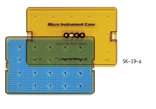 [SK-19-a(1F)-OPT] Ophthalmic Instrument Case, Size : 26(L) x 7(w) x 2.5(H)cm