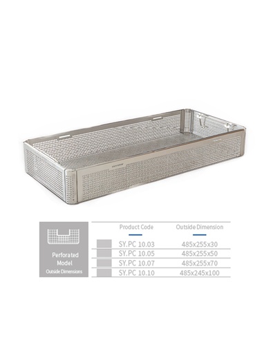 [SY.PC 10.10] Perforated Basket 485x245x100